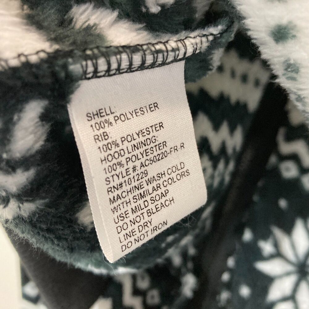Athletic Collection by 26 International Women's Zip Jacket Size M Hooded Fleece - Picture 10 of 10